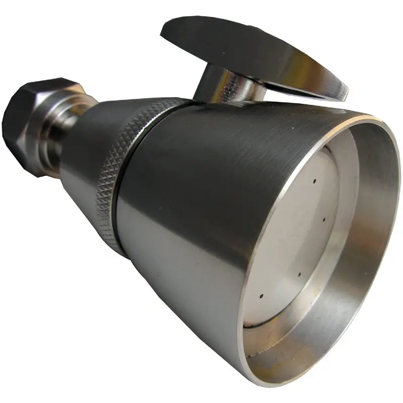 Lasco Chatam Fixed Showerhead – 1.8 Gpm Single-Spray In Satin Nickel 1