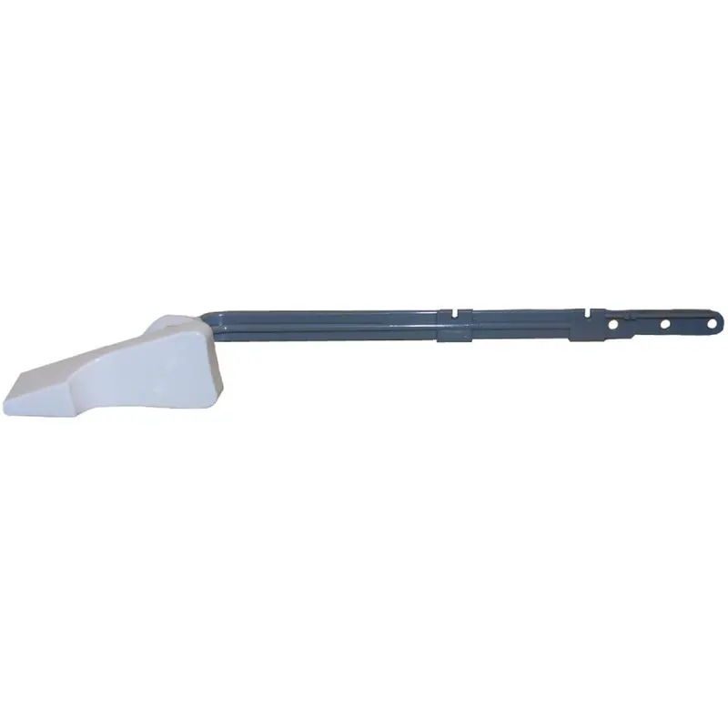 Lasco White Plastic Toilet Tank Lever With Integrated Arm 1