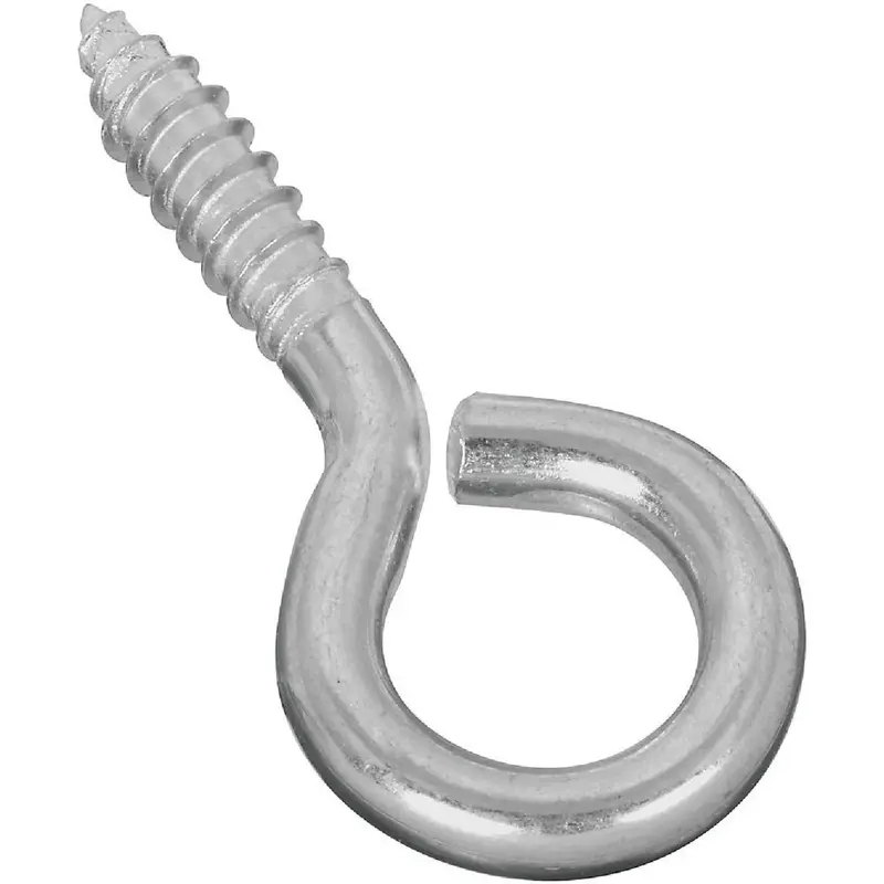 National Zinc Large Screw Eye – #2 Size, Heavy-Duty Fastening 1