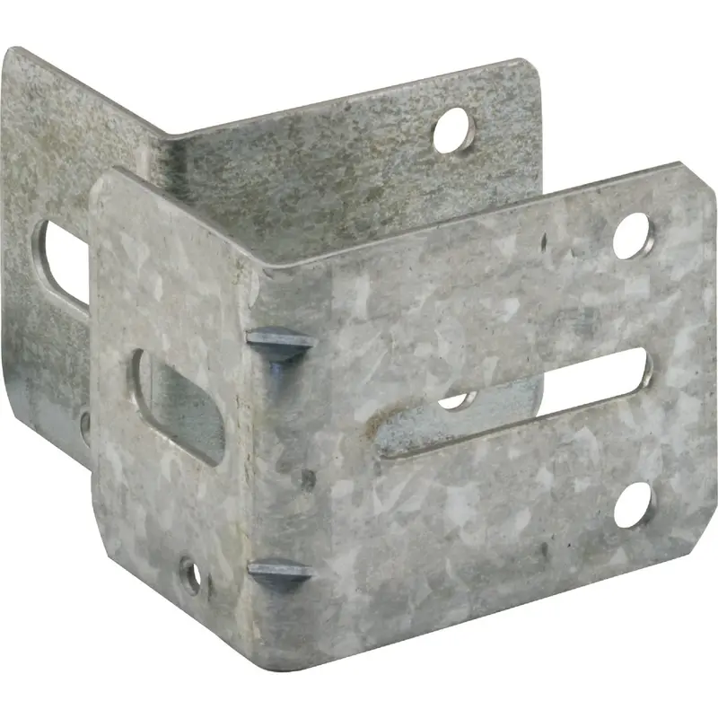 Prime-Line Steel Track Bracket Kit – Two Sizes (2-1/4" & 2-3/4") 1