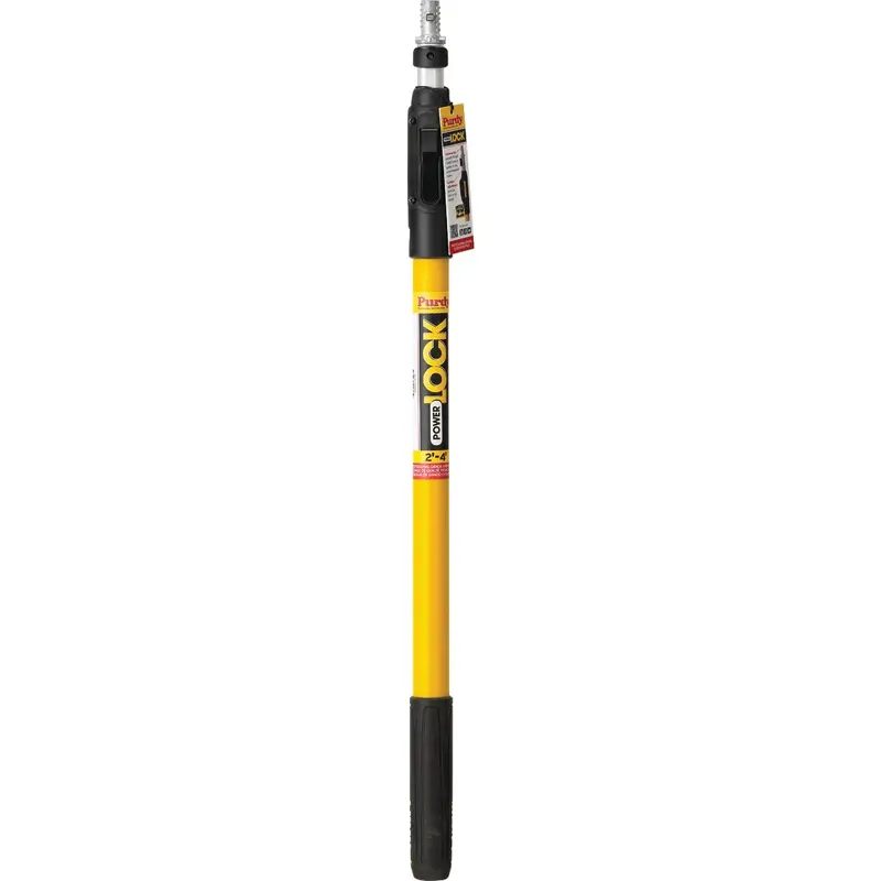 Purdy Power Lock Extension Pole – Aluminum/Fiberglass, Adjustable 2–4 Ft 1