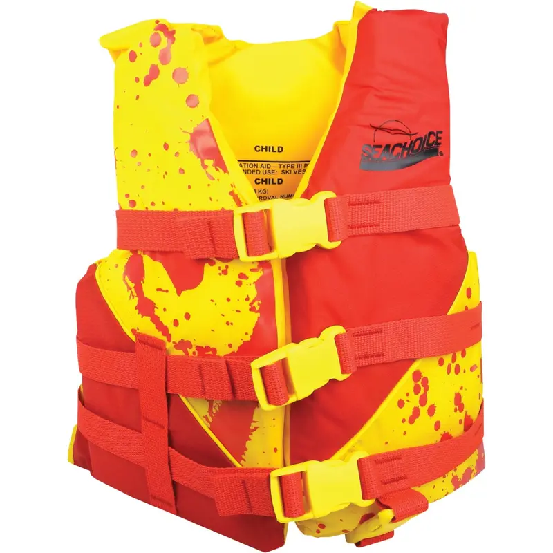 Seachoice Youth Life Vest – Type Iii Uscg-Approved, 30–50 Lb Weight Range 1